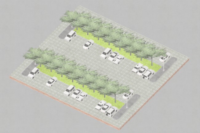 Green Parking Lot