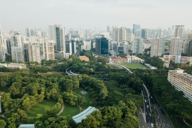 Greeneries can reduce the urban heat island effect in urban areas.