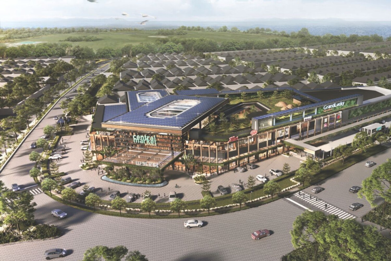 Central Market, one of the building in Indonesia that obtain the green building certificate