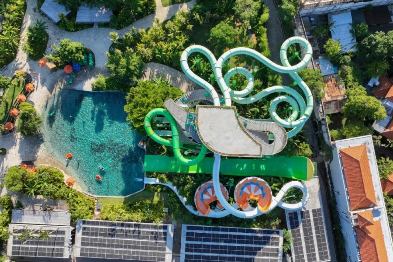 Sustainable Design Waterbom Bali Solar Energy