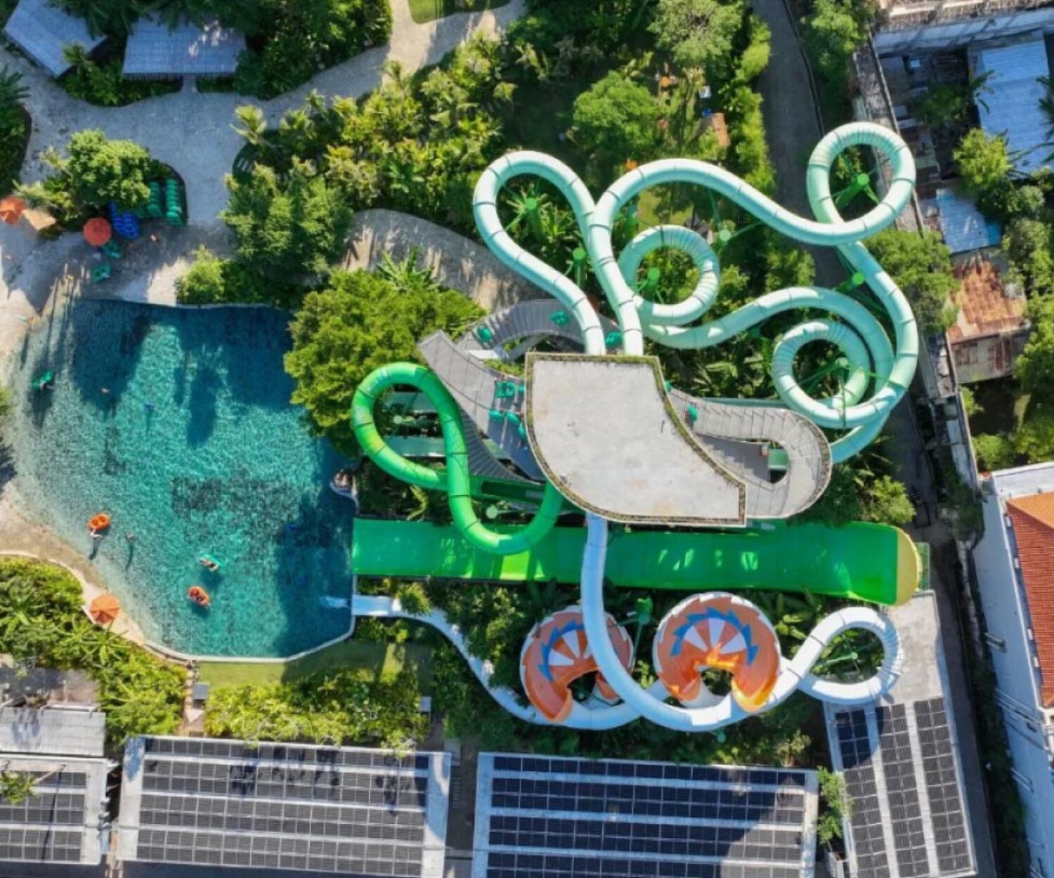 Sustainable Design Waterbom Bali Solar Energy